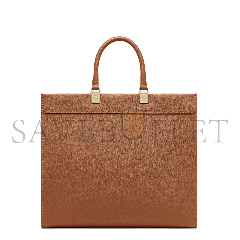 FENDI SUNSHINE MEDIUM LEATHER BROWN 8BH386AQF5F1NX9 (35*31*17cm) FENDI SUNSHINE MEDIUM LEATHER BROWN 8BH386AQF5F1NX9 (35*31*17cm)